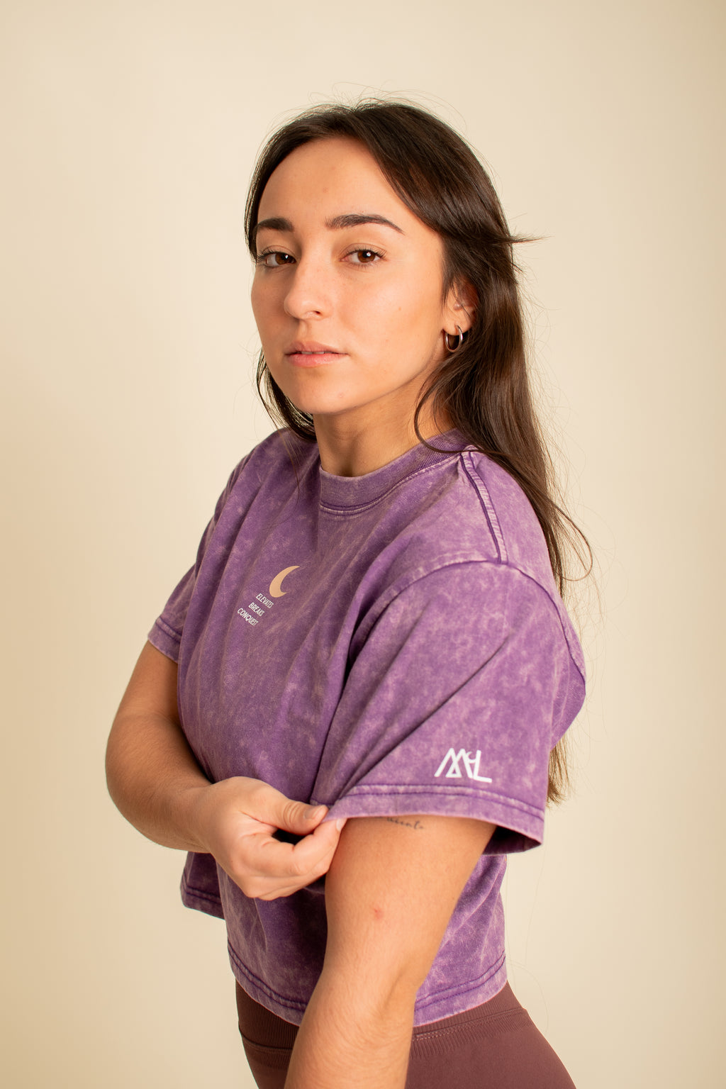 Camiseta Crop Top Moon