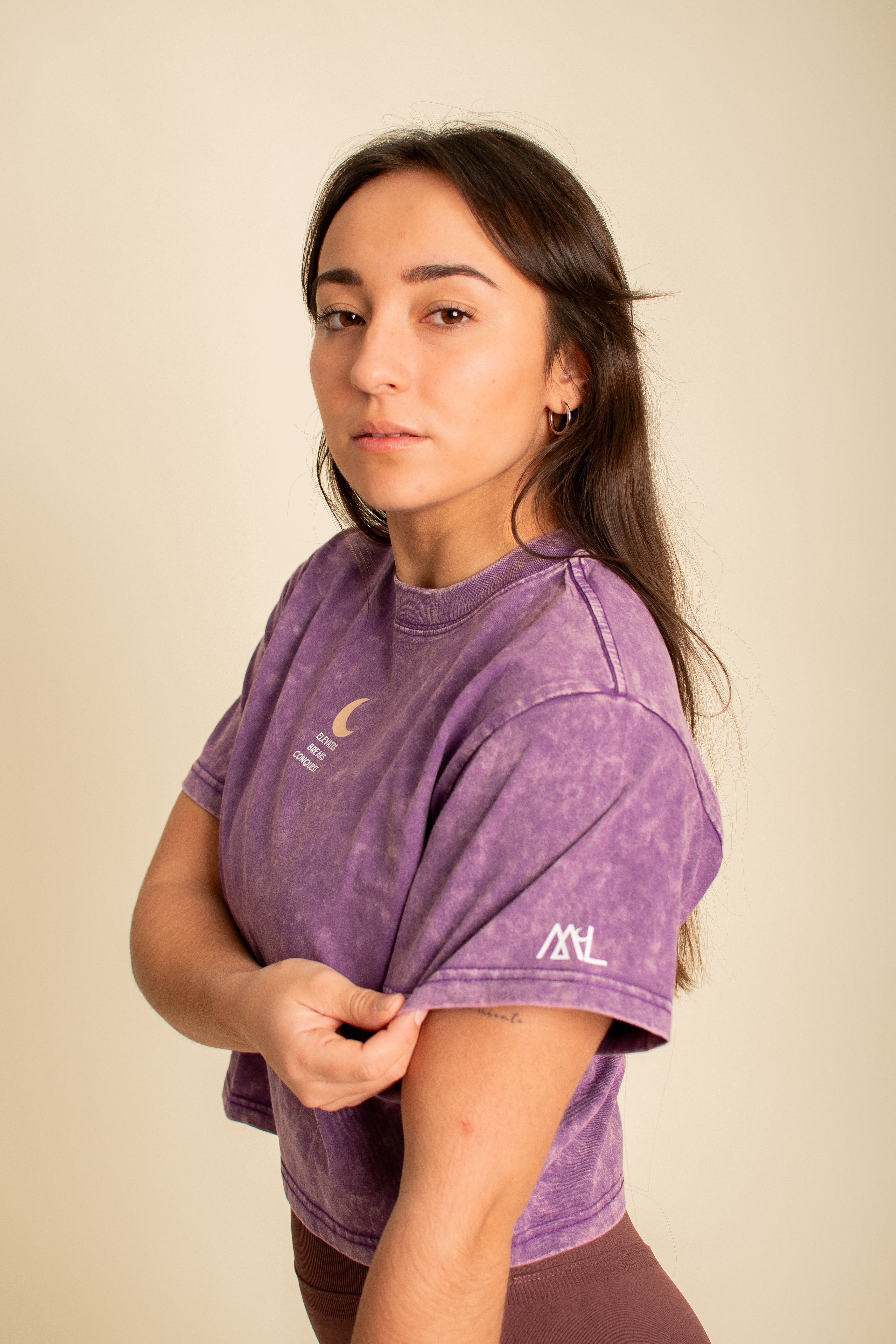 Camiseta Crop Top Moon