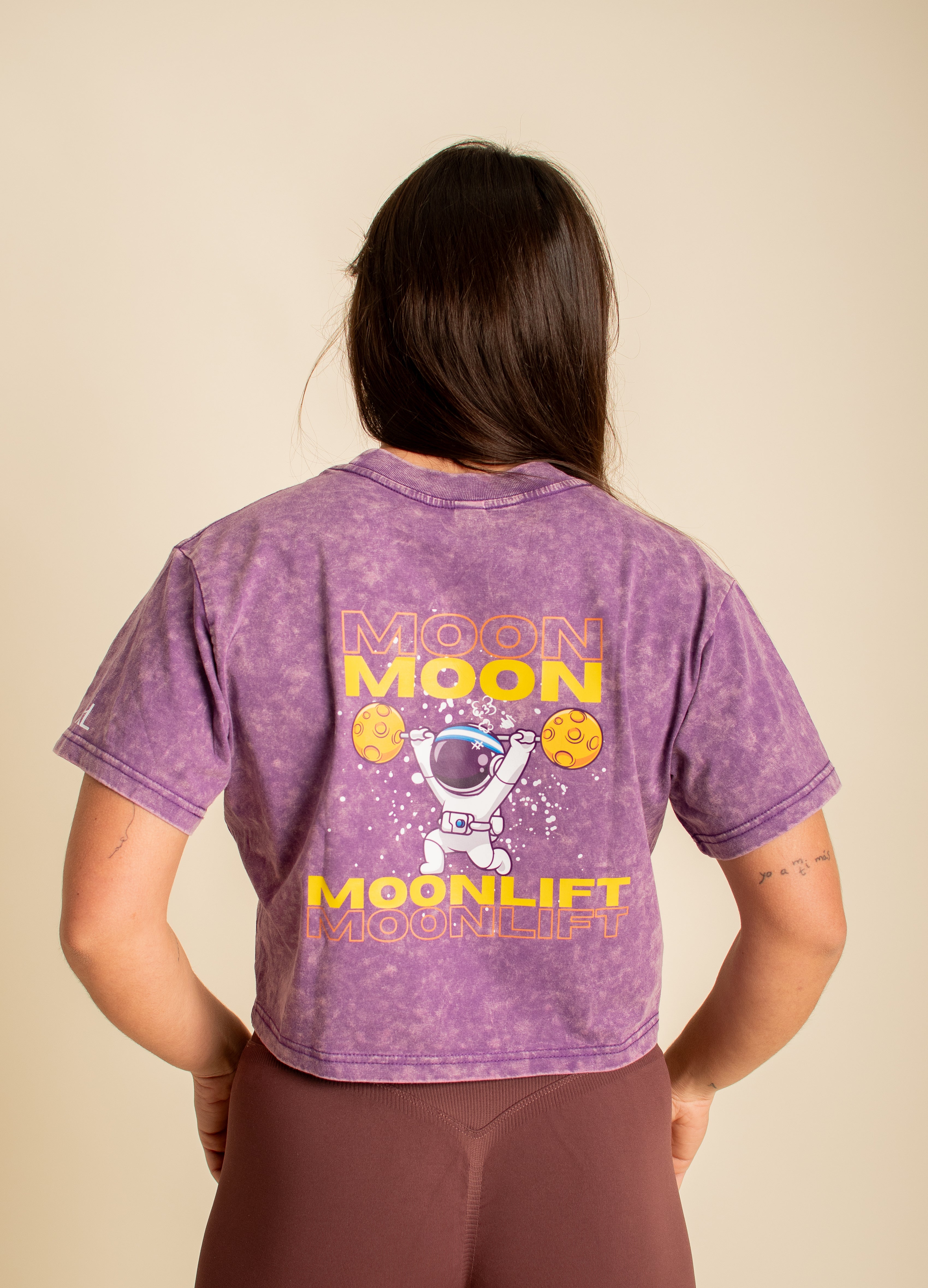 Camiseta Crop Top Moon
